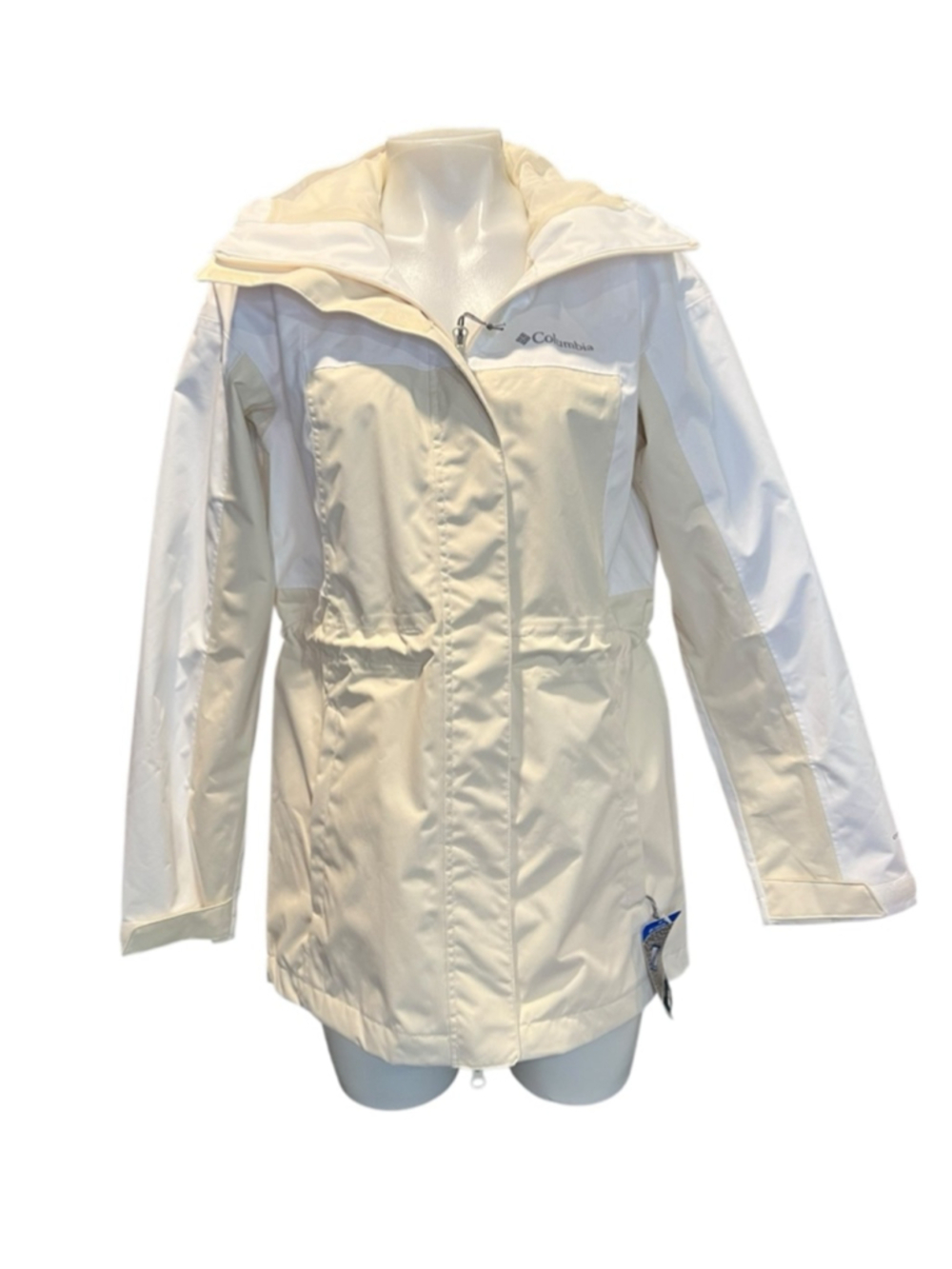 Women's Columbia Hikebound Long Jacket S Beige White